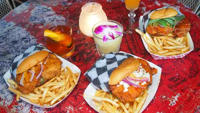 Golden Tiger sandwiches