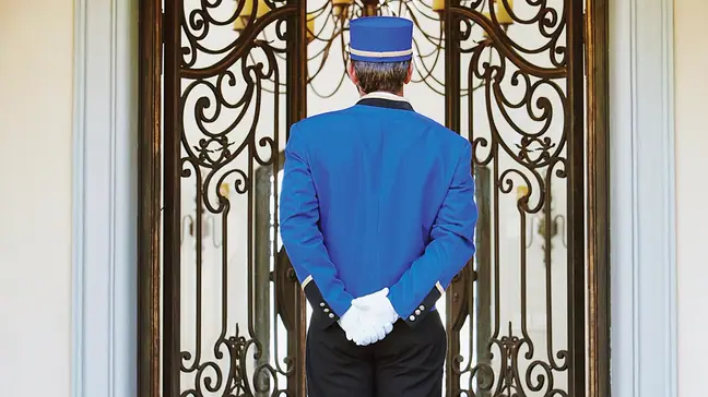 Hotel bellhop