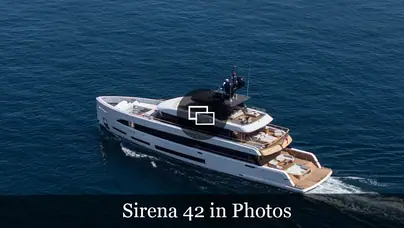 Sirena 42 Superyacht aft decks
