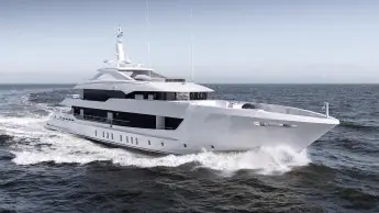 Heesen Pa'lante Superyacht Bow