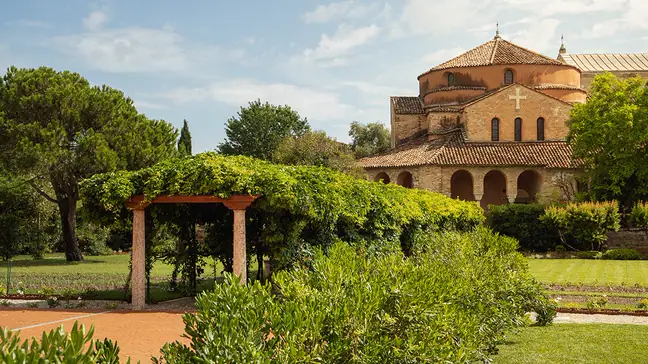 The Church of Santa Fosca in Italy