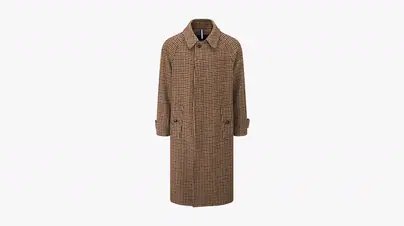 Gloverall Men's Hynes Harris Tweed® Overcoat