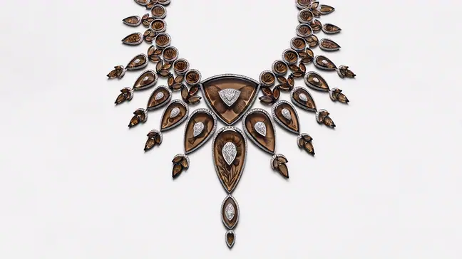 Boucheron Carte Blanche Tattoo necklace