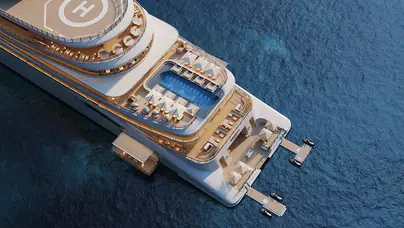 Aman Cruise Ship Amangati Aft Pool