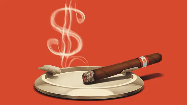 Cigar illustration