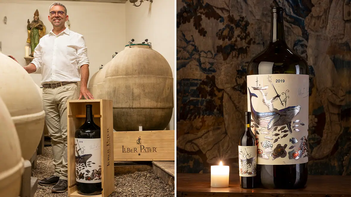 Liber Pater owner-winemaker Loïc Pasquet and the 2019 vintage