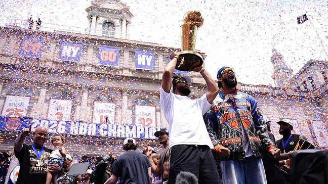 Knicks Championship Parade