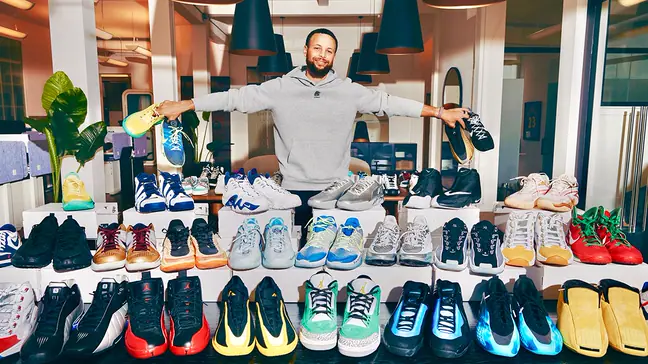 Steph Curry Sneaker Collection auction highlights