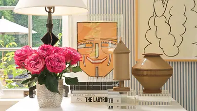 Alex Rosenfield flowers at home