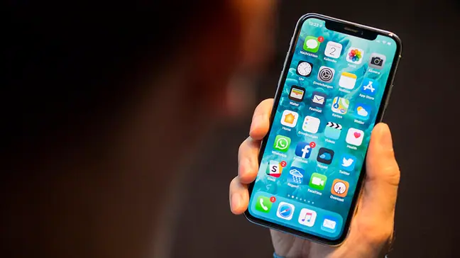 The iPhone X in 2017